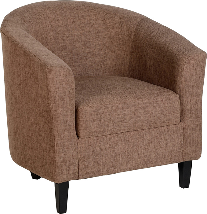 Tempo Tub Chair In Sand Fabric - Click Image to Close